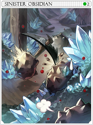 Carta Obsidiana Sinistra