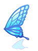 Asa de Borboleta Azul