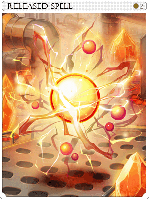 释放魔力卡片
