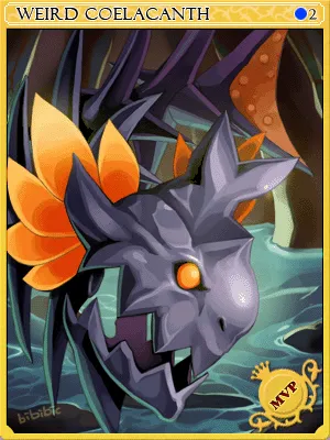 Odd Coelacanth Card
