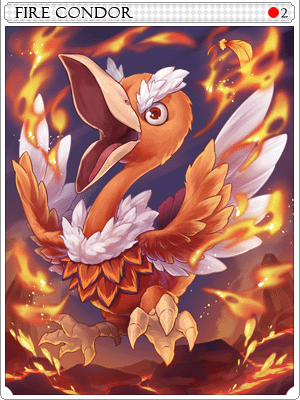 Fire Condor Card