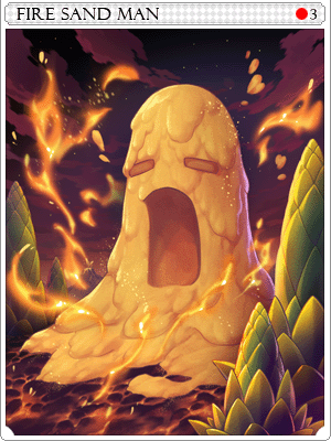 Fire Sandman Card