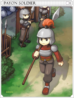 Payon Soldier Card