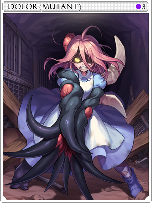 Mutant Dolor Card