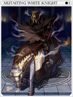 Mutating White Knight Card