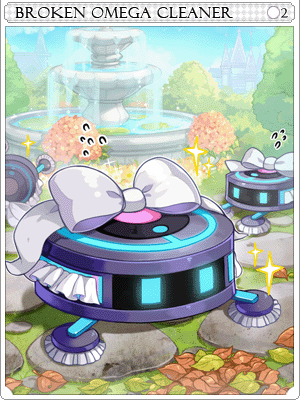 Broken Cleaner Robot Omega Card