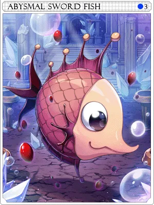 Abysmal Swordfish Card
