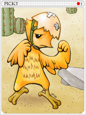 Picky Egg Card