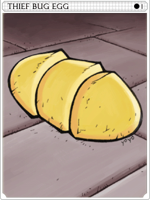 Thief Bug Egg Card