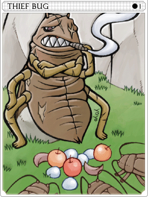 Female Thief Bug Card