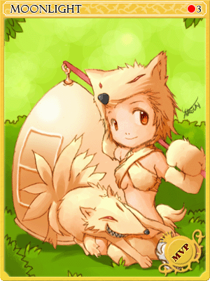 Moonlight Flower Card