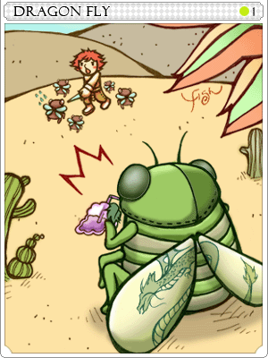 Dragon Fly Card