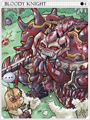 Bloody Knight Card