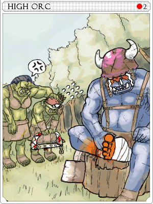 High Orc Card