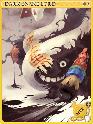 Evil Snake Lord Card