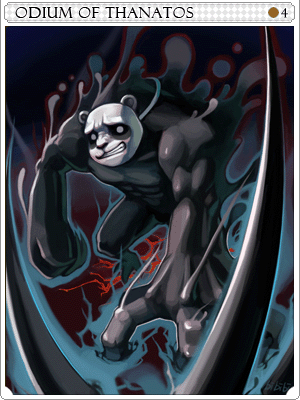 Odium of Thanatos Card