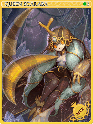Queen Scaraba Card