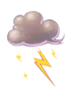 Costume Lightning Cloud