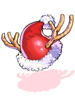 Costume Rudolf Santa Hat