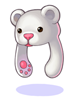 Costume Polar Bear Cap
