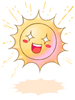Costume Blazing Sun