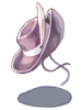 Costume Purple Cowboy Hat