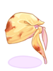 Costume Yellow Bandana