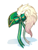 Costume Volume Feather Hat