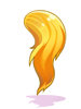 Costume Ponytail (Yellow)