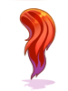 Costume Ponytail (Red)