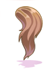 Costume Ponytail (Orange)