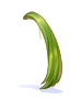 Costume Side Pony (Green)