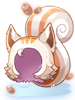 Squirrel Ear Hat (White)