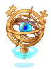 Costume Magic Celestial Globe