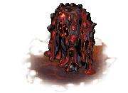 Gólem de lava rígido