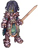 Royal knight with hatred