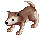 Corrupted Baby Desert Wolf