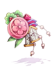 まねき餅花