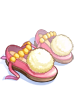 ふわふわタンポポシューズ