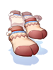 ぱかぱかにゃんこのぽかぽかソックス