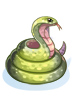 [Visual] Chapéu de Serpente Verde