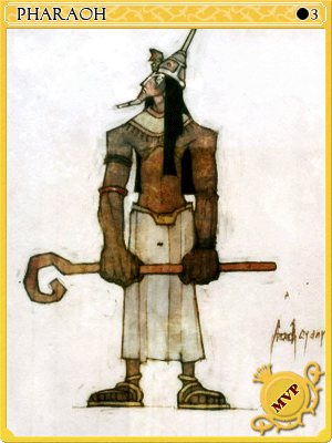 Pharaoh Card