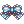 Costume Blue Frill Ribbon