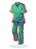綠色研究服
