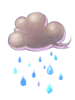 (服飾)雷陣雨雲