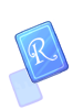 【R】字卡